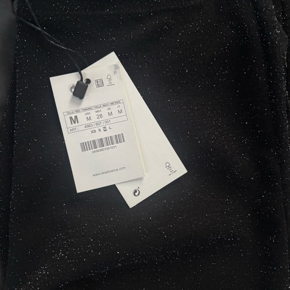 Stradivarius Glitter Disco Pant - Picture 5 of 7